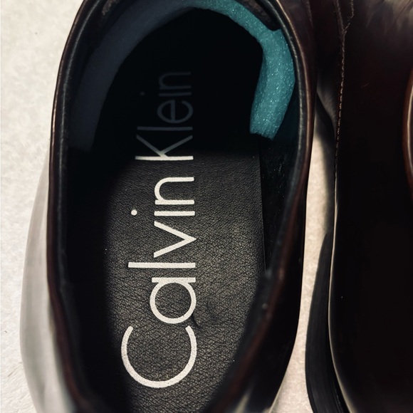 Brand New Men's Brown Ramses Dress Shoes By CALVIN KLEIN - Size 13 - Box 72 - Picture 6 of 6